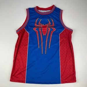 The Amazing SPIDER-MAN 2 Men's Size L Basketball Jersey #62 Marvel